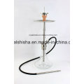 Cachimba de Shisha del tallo de madera del acero inoxidable y de la buena calidad 2016